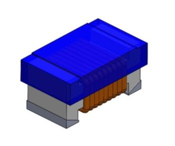 2.2nH, 2200mA, 0603 RF Inductor, Ceramic Wire Wound Chip Inductor - High Q and SRF RF Ceramic Wire Wound Chip Inductor